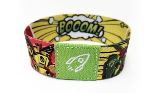 สายรัดข้อมือผ้ายางยืด